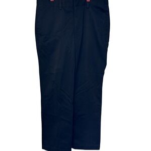 Axist Mens Pants The Modern Fit Chino Flat Front Straight Cotton Black 34x30 NWT
